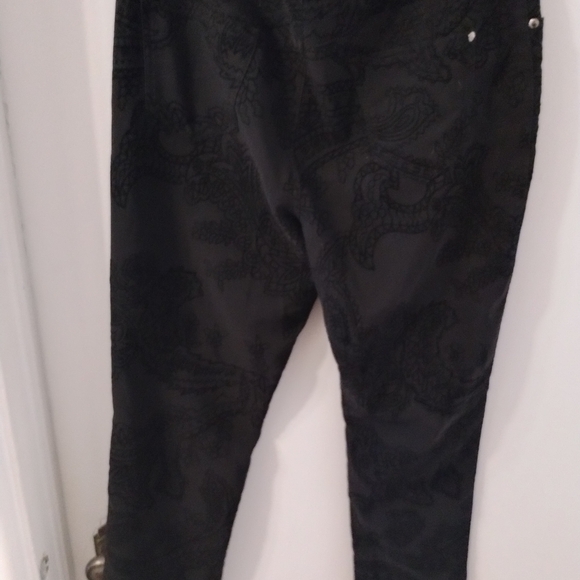 Le Château jeans legging lace black SZ: 12 - Picture 4 of 10